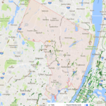 See bicycle routes in Bergen County