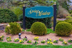 Spring Meadow Wyckoff Sign
