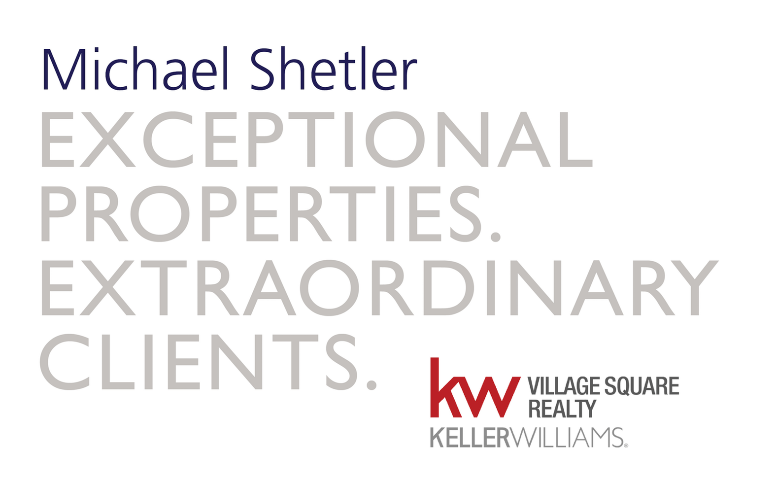Keller Williams Ridgewood Agent Michael Shetler
